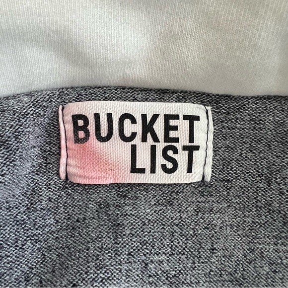 BUCKET LIST Oversized Rugby Stripe Pullover Size Large - Picture 4 of 5